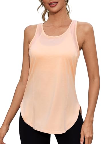 Gyabnw Tanktops Damen Sport Yoga Fitness Running Workout Lauftop Ärmellos Shirt Oberteile