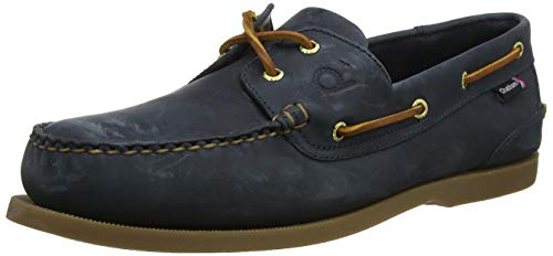 Chatham Deck, Scarpe da Barca Uomo, Blu (Blue 001), 39.5 EU