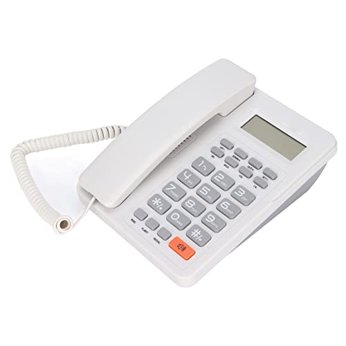 Teléfono con cable Pongnas KXT8204CID blanco miniatura 1