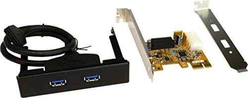 PCIe USB 3.0 Exsys EX-11099-2 adaptateur USB pour transferts rapides