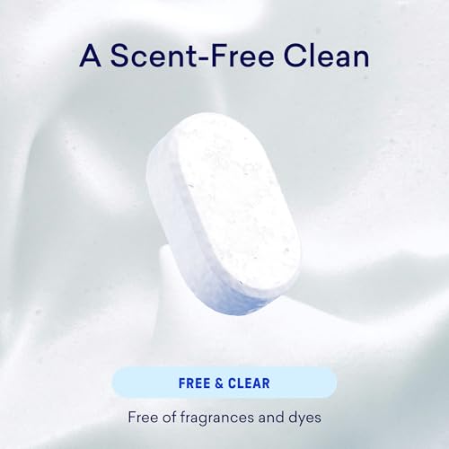 Image of BLUELAND 100% Plastic-Free Dishwasher Detergent Tablets Set, Free & Clear