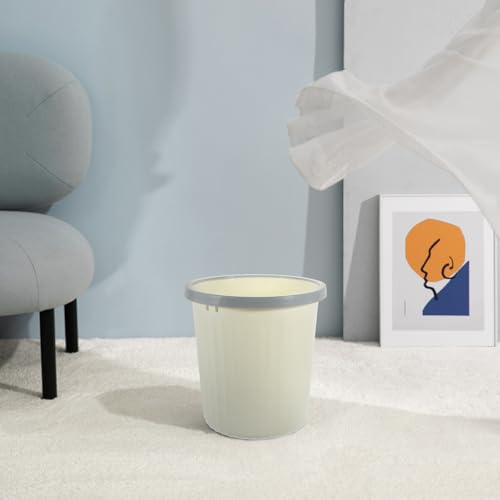 Basurero doméstico Ipetboom pequeño 8L beige miniatura 4