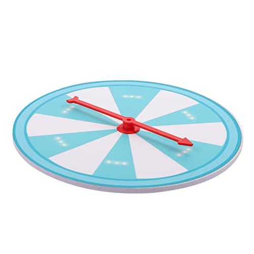 BESPORTBLE 1pc Portable Prize Wheel Fun Turntable for Parties Fundraisers and Events Construction for Use for Classrooms and Trade Shows