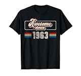 Photo Gallery awesome since 1963 compleanno anni 62 retro vintage maglietta Photo Gallery awesome since 1963 compleanno anni 62 retro vintage maglietta