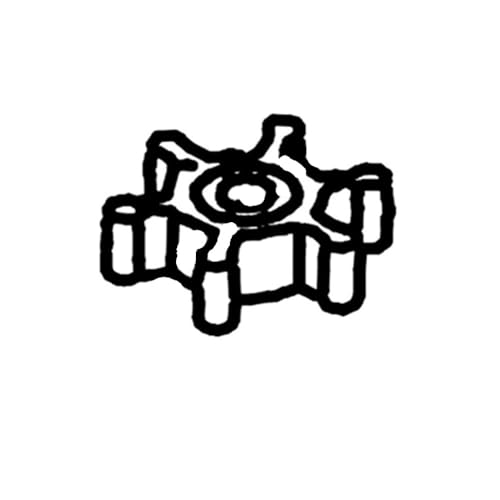 Turbine de pompe à eau F4-03060000 de haute précision pour hors-bord