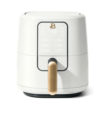 Image of SadBe 3 Qt Air Fryer with TurboCrisp Technology, White Icing by Drew Barrymore