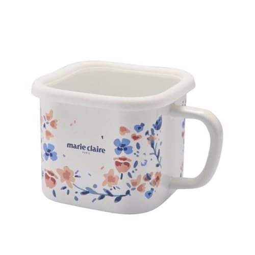 Enameled Mari Claire Enameled Multi Square Pot Fullet Size (W x D x H): Approx. 7.0 x 5.5 x 4.6 inches (17.8 x 14 x 11.8 cm) MCY-01
