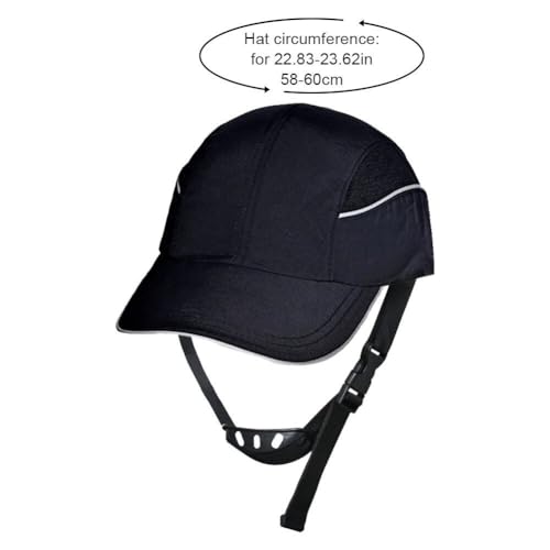 Gorra de seguridad ligera estilo béisbol y visera protectora cómoda Hrippy 4