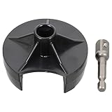 Mipcase Spezialadapter Kurbelgriff aus Bruchfestem Abs für Haushaltsstrickmaschinen Kompakt und Glatt Zubehör für Strickwebstuhl Nähzubehör