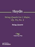  String Quartet in C Major, Op. 54, No. 2 - Violin 1 (English Edition)