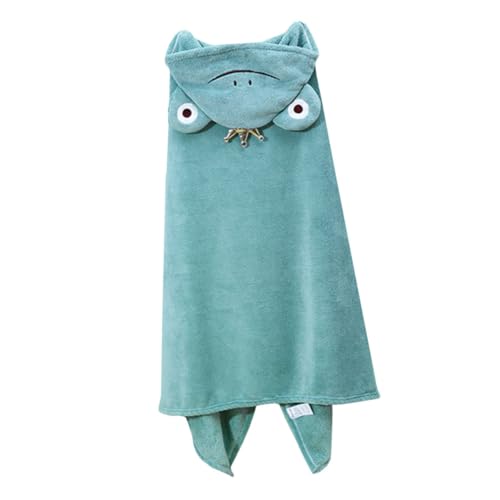 HAPINARY Baby Bathrobe Set Cartoon Hooded Bath Towel Large Size Boys and Girls Bath Towel Absorbent Comfortable for Newborns Toddlers