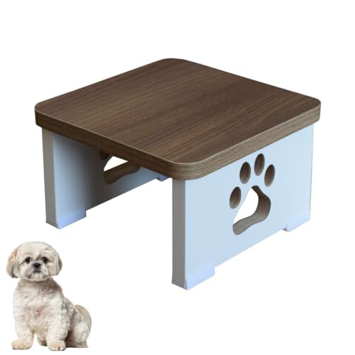 Base Comedouro Bebedouro Pet MDF Elevado Cachorro