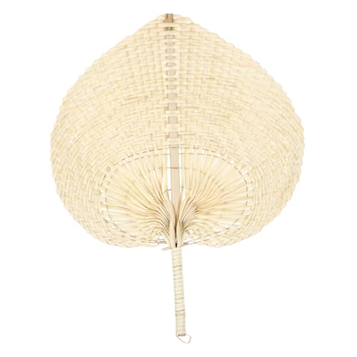 FIXOSHEE Abanico Espadaña Mano Abanico De Verano Para Refrescarse Accesorio De Verano Para Fiestas Al Aire