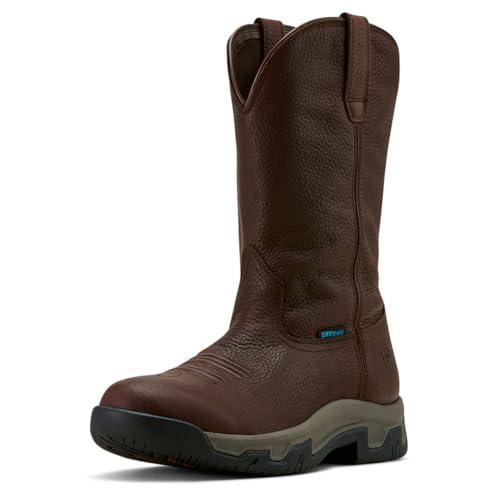 Ariat Terrain Waterproof Hiking Boot – Men’s Leather Waterproof Outdoor Hiking Boots