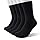 Wamicu Chaussettes Homme 39-42, 5 Paires Fines Mi-mollet Respirantes Chaussettes en Coton Peigné, Convient aux entreprises, aux bureaux et aux loisirs
