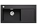 Produktbild BLANCO ZENAR XL 6 S | Granitspüle aus SILGRANIT schwarz | Einbauart: Einbau von Oben | Hauptbecken links | für 60 cm breite Unterschränke | Großes Becken | Reinigungsfreundliche Öberfläche
