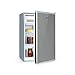 KLARSTEIN Delaware - Réfrigérateur compact, Capacité: 76 L, Congélateur: 4L, 2 niveaux de rangement, Range-boissons, Econome, Thermostat à 5 niveaux, Pieds réglables - Argent