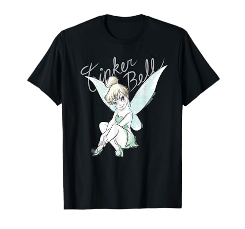 Disney Tinker Bell Sitting T-Shirt T-Shirt