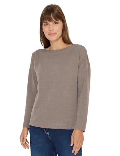 T-Shirt mélangé Doux Femme Cecil pour un confort quotidien absolu