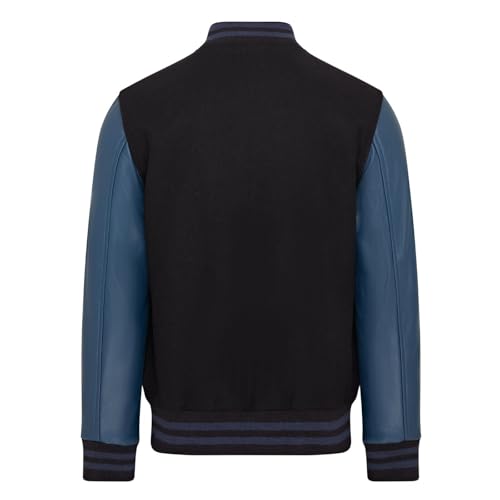 Letterman Baseball Wool Leather Varsity Bomber Jacket4