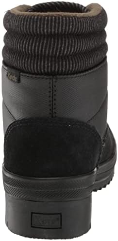Keds Women's Camp Boot Suede SPLSH TWL VLVT Rain, Black, 8 | Image 2