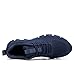 Mens Running Walking Shoes Lace-up Blade Tennis Casual Fashion Sneakers Comfort Non Slip Work Sport Athletic Trainers Dark/Blue