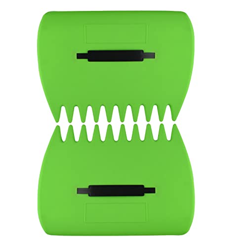 Mnahuxjuansxu Râteau à Feuilles Collecteur De Jardin En Plastique Dents Ramasses Pour Nettoyer Les Gazon Déchets Vert Clair 1 Paire Cover