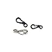 SWATOM Small Mini Carabiner Clip Tiny Spring Snap Hook Keychains Micro Carabiners for Paracord EDC Alloy Key Rings Outdoor Hiking Fishing Camping Backpack Accessories