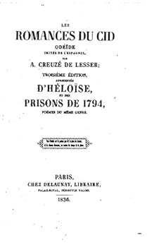 Paperback Les romances du Cid, odéide imitée de l'espagnol [French] Book
