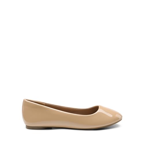 Image of DREAM PAIRS Women's Sole-Simple Ballerina Walking Flats Shoes
