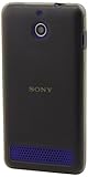 Compatible devices: Xperia E1 MCA Minigel - Funda para Sony Xperia E1 Negro