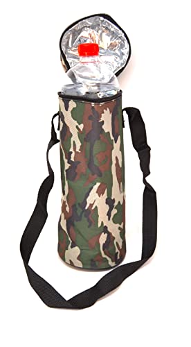 Hidalgo Navera Bottles 1.5L Portable Flexible Cooler for Beach Camping Thermal Bag Camping Cooler Camouflage Military - Image 3