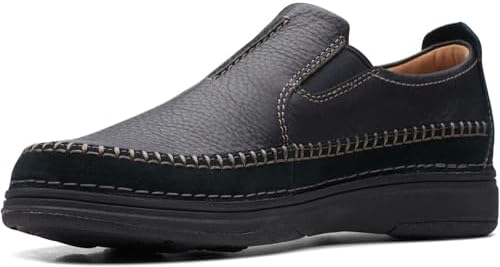 Clarks Nature 5 Walk Men's Loafers, Black Combi, 9 M | Image 3