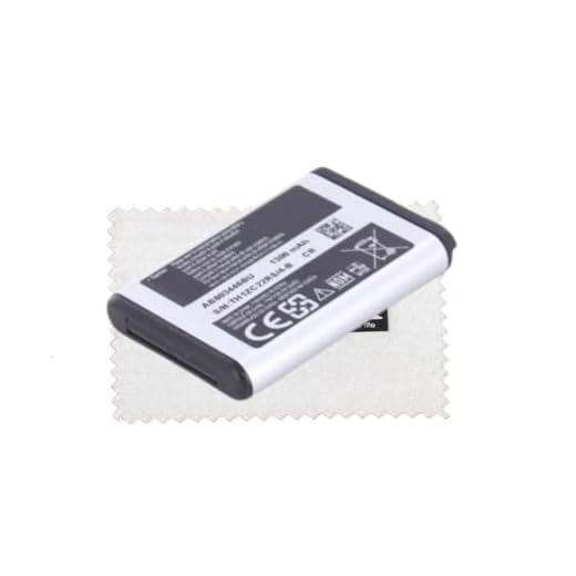 Original Akku für AB803446BU für Samsung B2710 Solid, GT-B2710, xcover 271 mit Reinigungstuch Shlok
