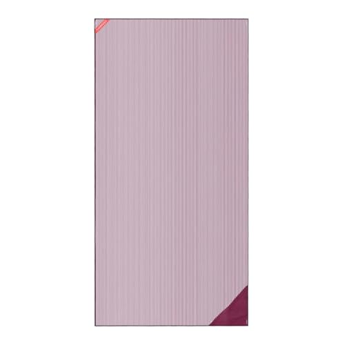 Flamingueo Toalla Playa Grande, Ultraligera, Secado Rápido, Diseño Rayas, Anti Arena, Bolsillo con Cremallera, 4 Clips Fijación, 100% Microfibra, 180 x 90 cm