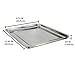 Univen Stainless Steel Upgraded Baking Tray Drip Baking Pan Only Compatible with Cuisinart Airfryer Oven TOA-26 TOA-28 NOT UNIVERSAL MEASURES 11.25