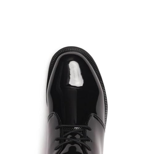 Image of Thorogood Uniform Classics Poromeric Chukka Dress Boots for Men and Women - Ultra-Lightweight with High-Shine Upper and Slip-Resistant Non-Marking Blown Rubber Outsole