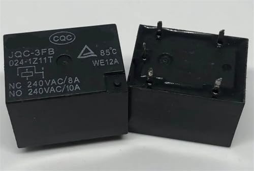 Relé JQC-3FB 024-1Z11T para sustitución de piezas dañadas en placas de calderas y domótica