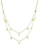 LAJOIA Colgante Plateado bañado en Oro