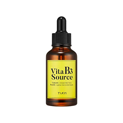 TIAM Vita B3 Source, Niacinamide Serum, 10% Niacinamide (Vitamin B3), 2% Arbutin Serum, Age spot, Hyperpigmentation, Dark spot, 1.35 Oz