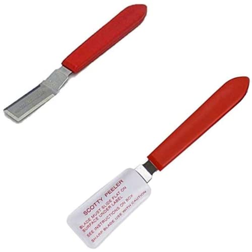 Scotty-Peeler-Label-Sticker-Remover-SP-2-Metal-Blade-with-Protective-Cover-Set-of-2-Home-Kitchen Scotty Peeler Label & Sticker Remover - SP-2 Metal Blade with Protective Cover (Set of 2) Home & Kitchen - Image 1