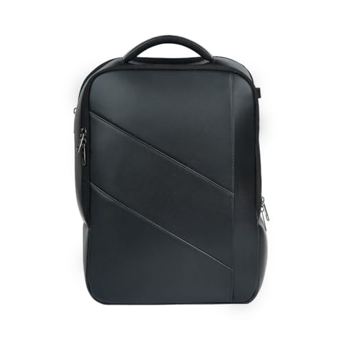 Image of Impulse Pioneer Premium Business Backpack | Unisex Office Bag in Vegan Leather | 27L Water Resistant with 15.6 inch Laptop Sleeve, Anti-Theft Pocket & Padded Straps