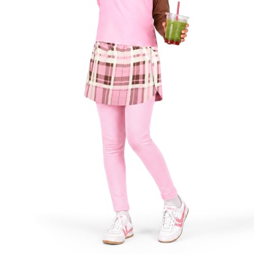 Image of YouGotPlanB Skeggings for Girls | Pack of 1 | 2-in-1 Skirt with Attached Leggings | Cotton | Ages 4-16 Years | Comfort fit | Ideal for Sports & Play