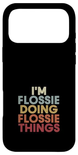 Flossie Name Flossie Personalized Name First Given �X�}�z�P�[�X iPhone 17 Pro Max �p