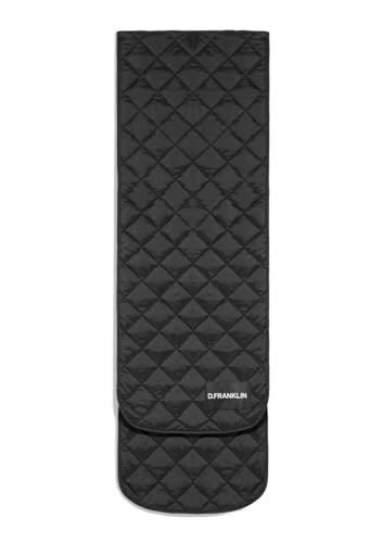 D.Franklin - Gepolsterter Nordic Bomb Schal in Schwarz - Modell Nordic