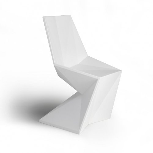 Preisvergleich Produktbild Vertex Stuhl, weiß matt HxBxT 86x53x53cm