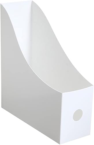 SM SunniMix Soporte de plástico resistente para escritorio, carpeta de archivos para organización de oficina y almacenamiento, organizador de papel,