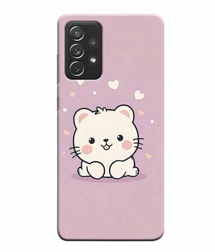 Image of Printed Hard Back Case Cover & Compatible for Samsung Galaxy A72 5G | Toyes Panda (Multicolor) - D1186