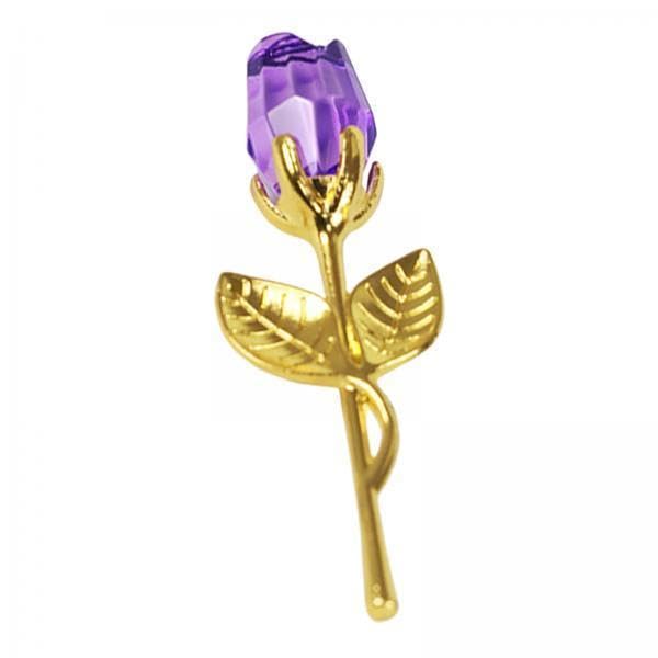 Rose en verre Qianly idee cadeau femme maman soeur pour anniversaire et fete