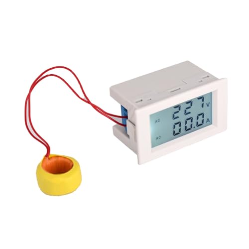 Compteur de tension et courant AC D85-2042 100A blanc - 4
